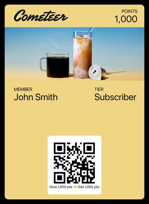 Cometeer Wallet Pass