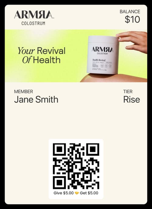 Armra Wallet Pass